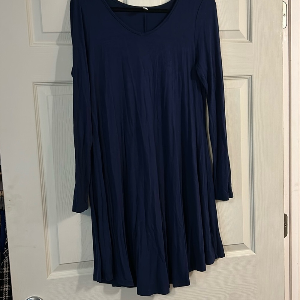 Super Soft Navy Dress